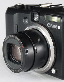 Canon PowerShot G7 - lens