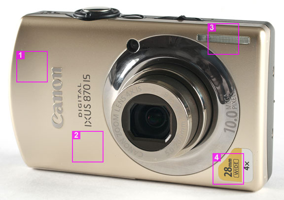 Canon IXUS 870 IS