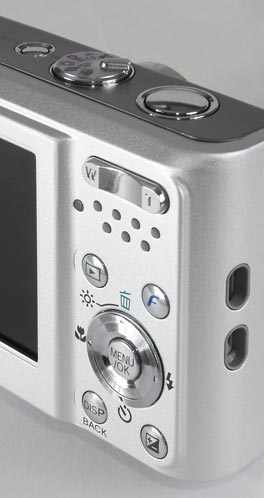 Fujifilm FinePix F30 - controls