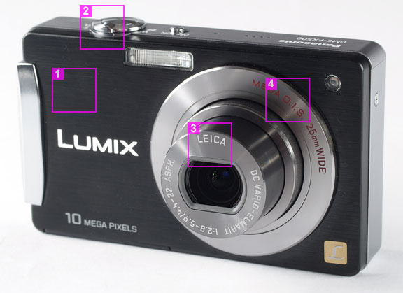 Panasonic LUMIX DMC-FX500