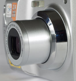 Pentax Optio E30 - lens