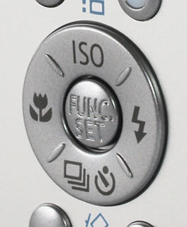 Canon PowerShot A550 - arrow buttons