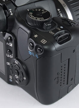 Canon EOS 400D - controls