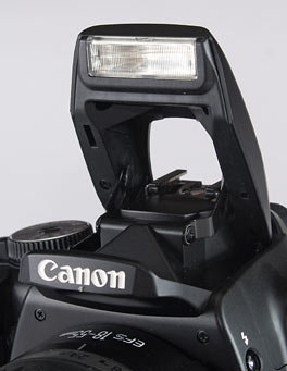 Canon EOS 400D - flash