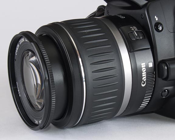 Canon EOS 400D - lens
