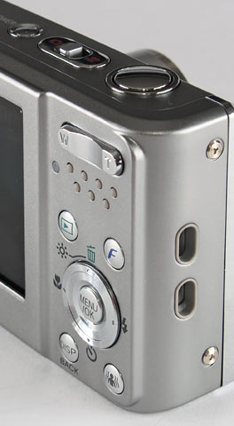 Fujifilm FinePix F20 - controls