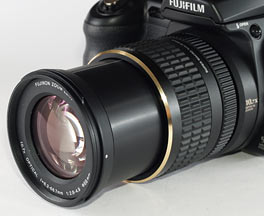 Fujifilm FinePix S9600 - lens
