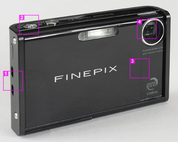 Fujifilm FinePix Z2 - front view