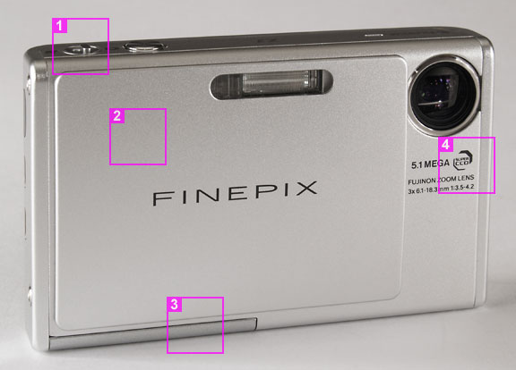 Fujifilm FinePix Z3 - front view