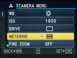 Olympus SP-550UZ - screenshot