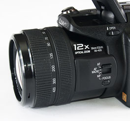 Panasonic Lumix DMC-FZ50 - lens