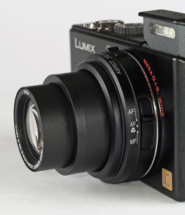 Panasonic LX2 - lens