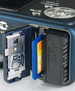 Panasonic Lumix DMC-TZ1 - sockets