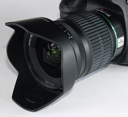 Pentax K10D - lens