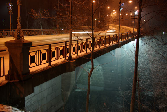 Pentax K10D - night bridge