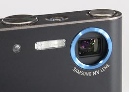 Samsung NV3 - lens