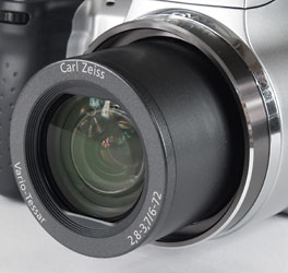 Sony Cyber-shot DMC-H5 - lens