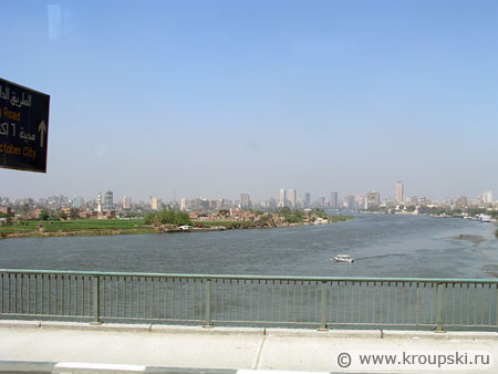 Каир - мост через Нил