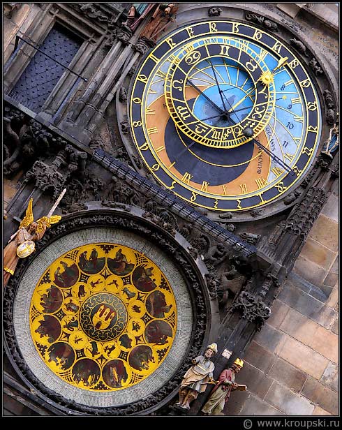 Астрономические ратушные часы на Староместской площади