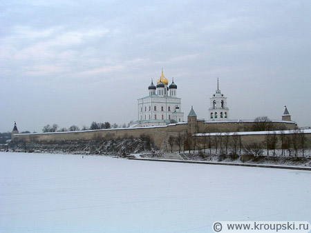 Вид на Кремль с Ольгинского моста